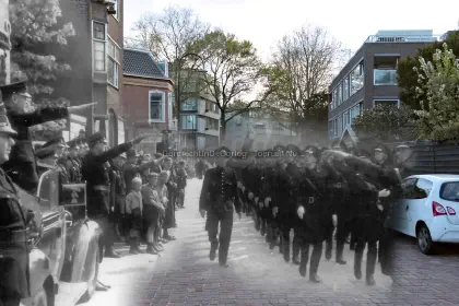 WA marches through the Cornelis de Wittstraat image