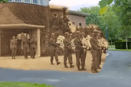 German funeral Essenhof image