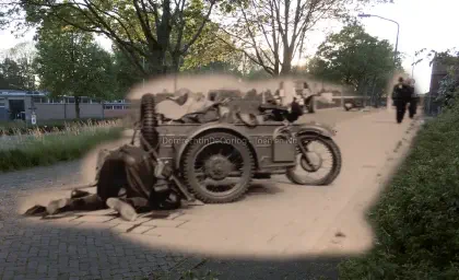 Gesneuvelde wielrijder image