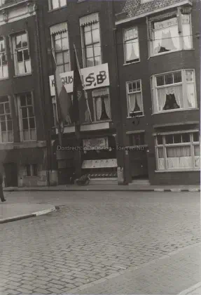 Het NSB kringhuis aan de Wijnstraat. image