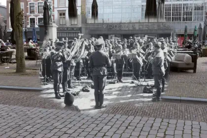 Duits orkest op Scheffersplein image