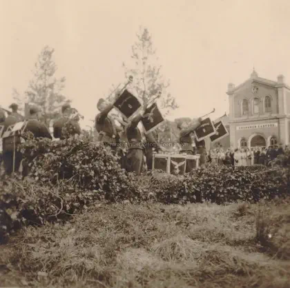 Duitse Trompetters op het station image
